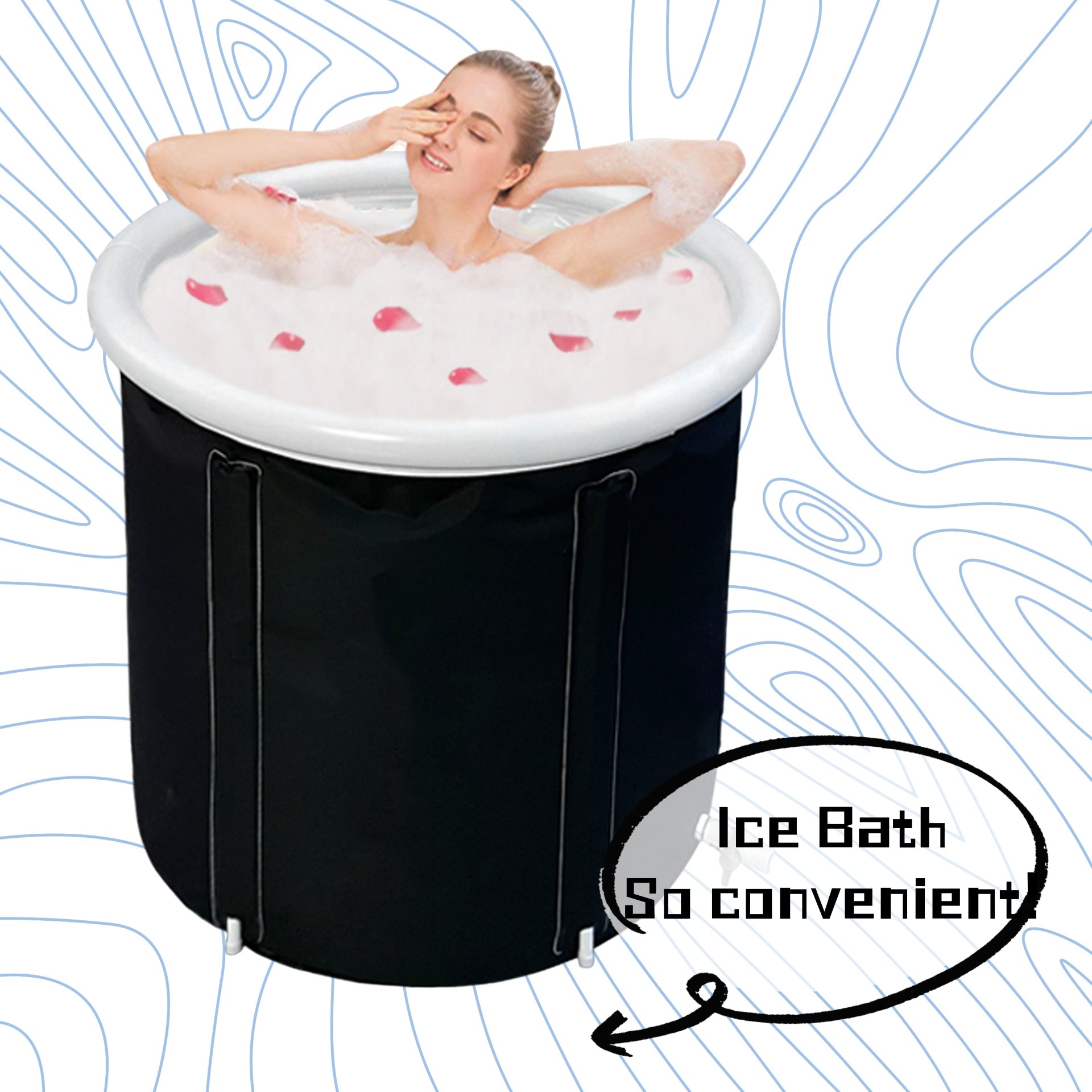 portable ice bath for recovery