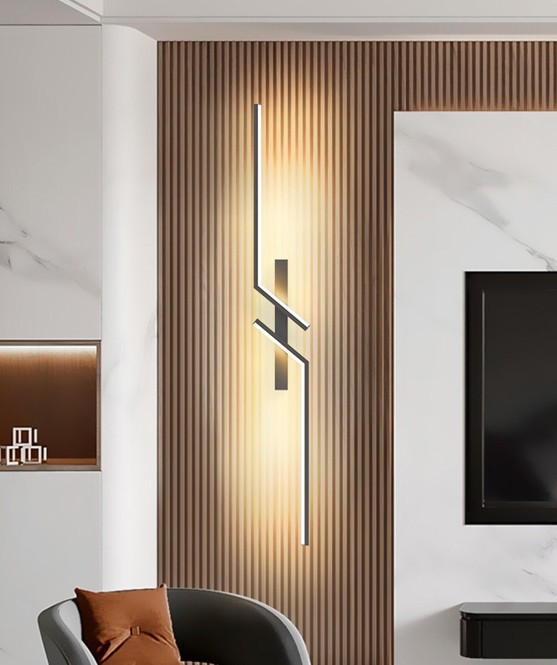 Wall Lamp Modern Minimalist Strip LED Light