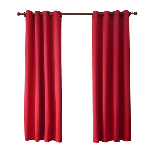 Bedroom curtain single piece shade cloth