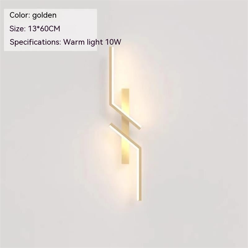 Wall Lamp Modern Minimalist Strip LED Light