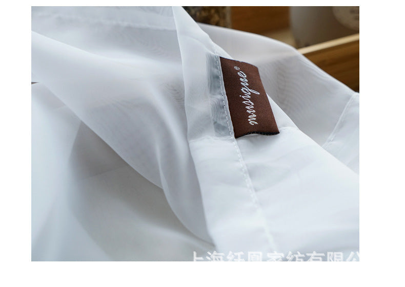 Cotton and Linen Window Screen