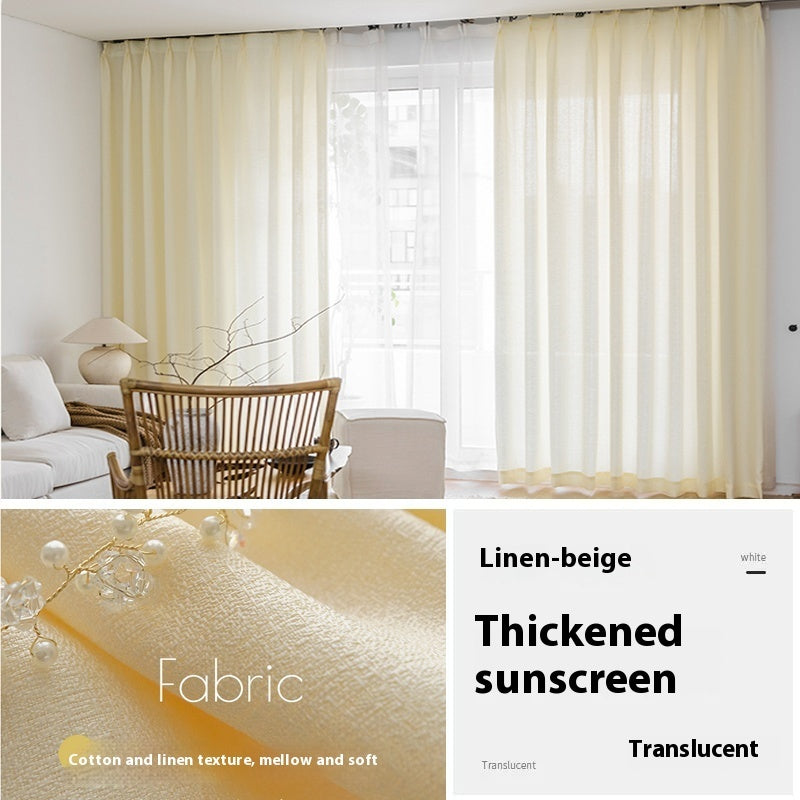 Sunshade Nontransparent Curtain – Household Light Blocking Panel
