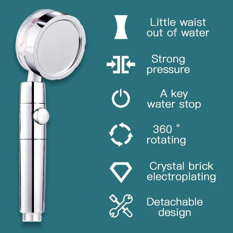 high pressure handheld shower nozzle