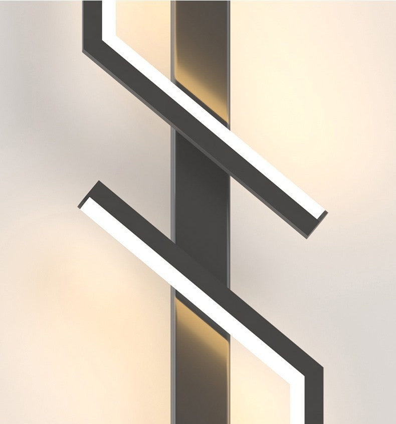 modern wall lamp minimalist strip design LED wall lamp for bedroom ambient lighting minimalist strip wall lamp for living room modern wall lamp for hallway lighting energy saving LED wall lamp design