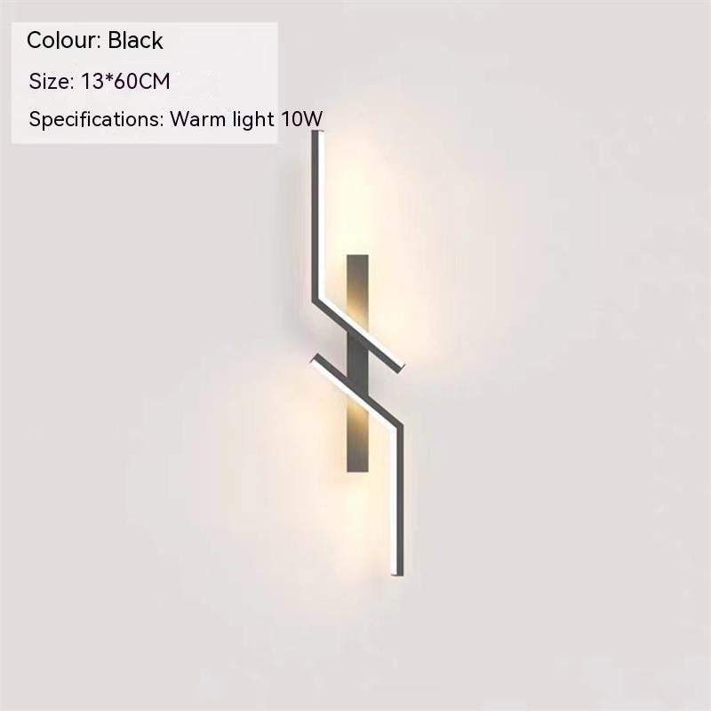 Wall Lamp Modern Minimalist Strip LED Light